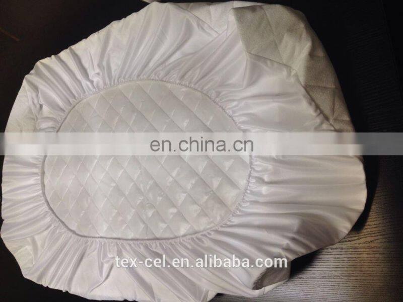 100% cotton Quilted mattress pad