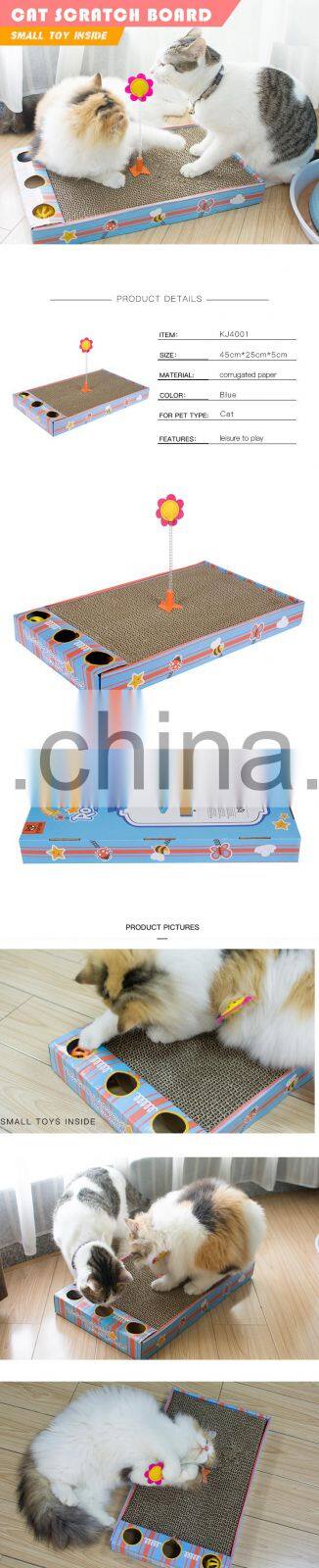 Wholesale Factory Manufacturer Corrugated Scratch Scratcher Board Pad Cat Cardboard