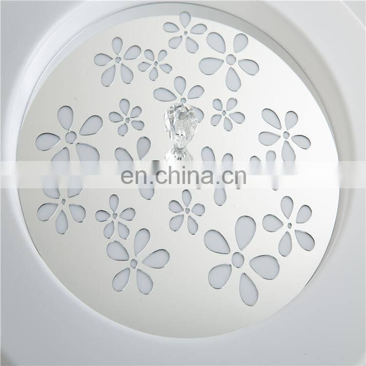 Hot selling simple romantic crystal home led ceiling light