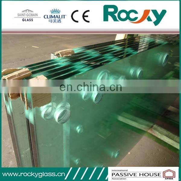 Safety Tempered Laminated Glass Price 6.38mm 8.38mm 8.76mm 11.52mm pvb Colored Clear Laminated Glass