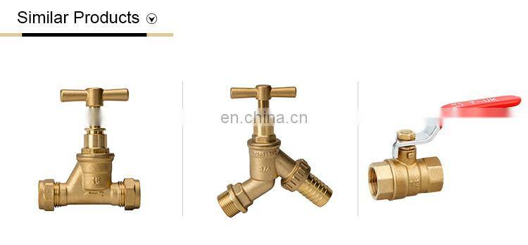 Garden copper brass water pipe fitting 1/2 hose bib tap