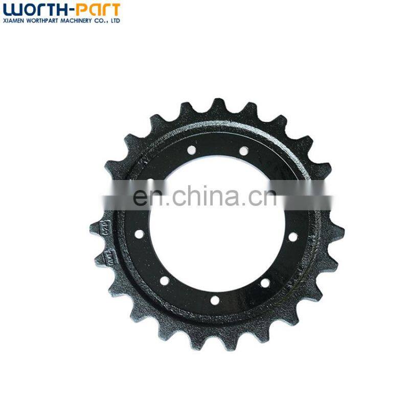 Casting undercarriage parts YUCHAI YC35 excavator sprockets