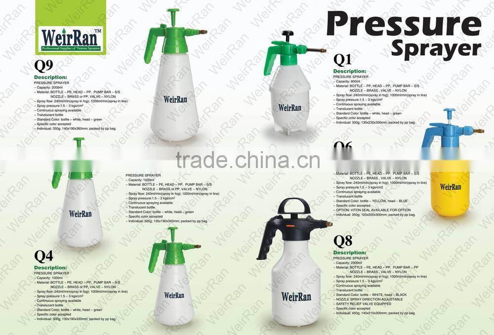 (84755) Metal pump spray, home and garden pest control sprayer, watering sprayer trigger