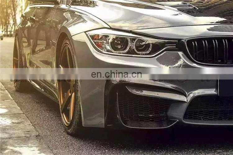 High quality wide body kit for BMW 3 SERIES F30 F35 front bumper rear bumper wide fender side skirts wing spoiler