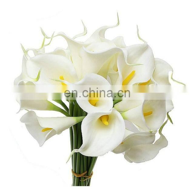 5cm head calla lily artificial flower 10pcs/lot PU real touch flowers home decoration wedding bouquet Decorative Flower