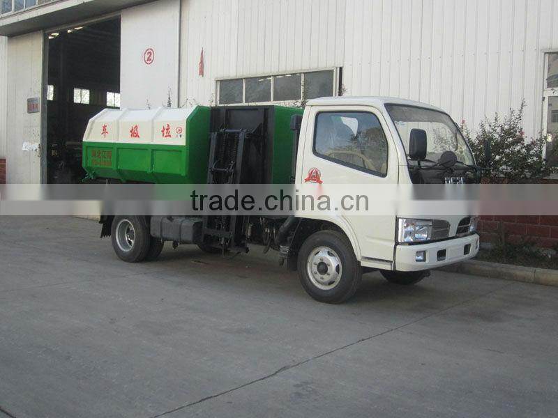 DongFeng side loading garbage truck