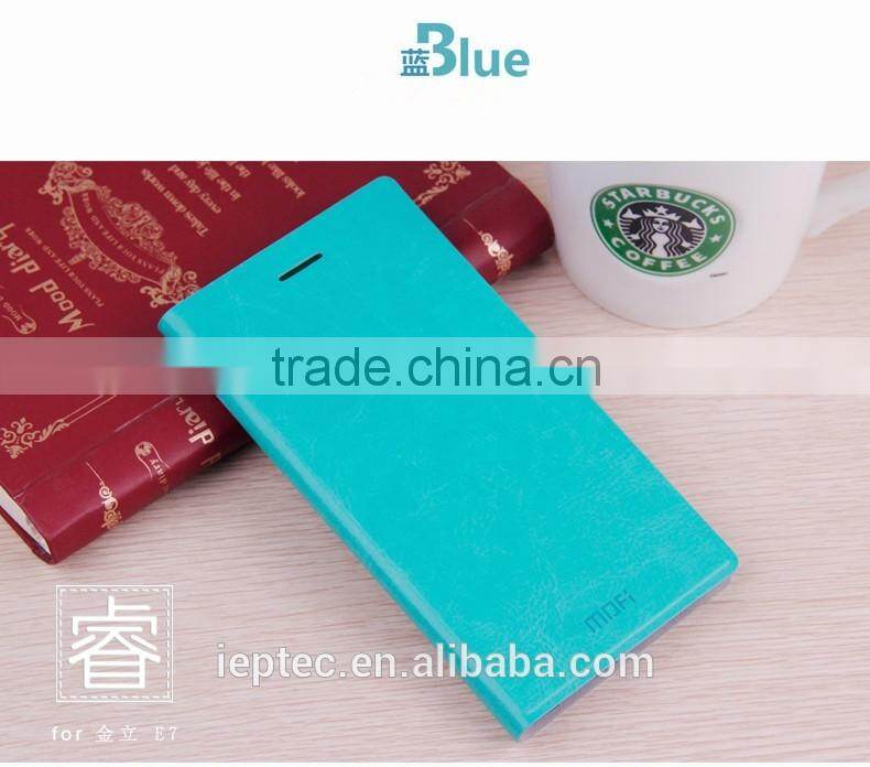 MOFi Case for Gionee Elife E7, Smartphone Leather Flip Cover for Gionee Elife E7 Case