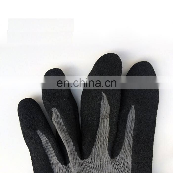 Chinese Real Manufacturer Knit Gloves Bulk Sandy Nitrile Garden Dipping Gloves For Chemical Resistant
