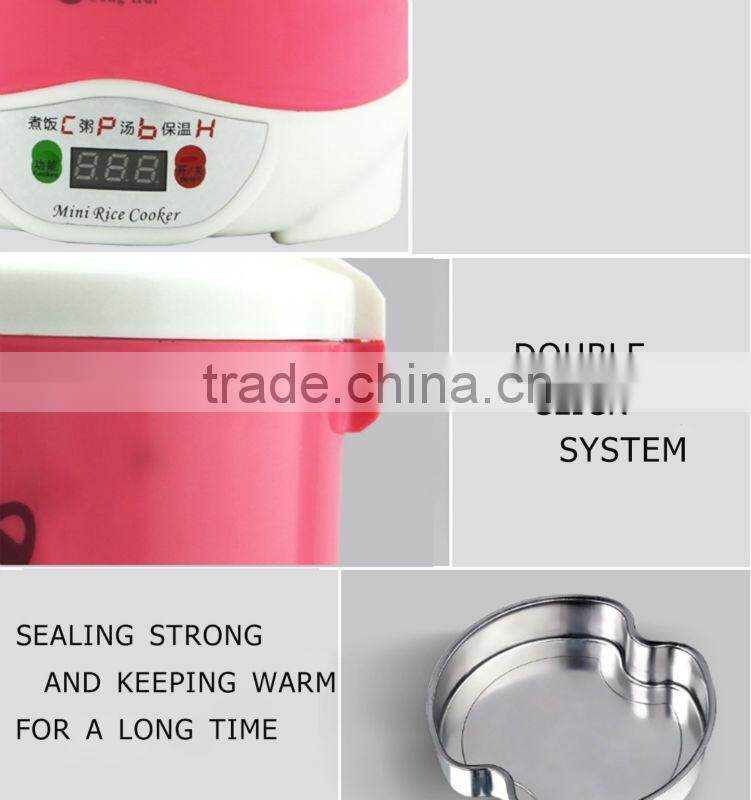 Chinese Semi-automatic Pink Rice Cooker