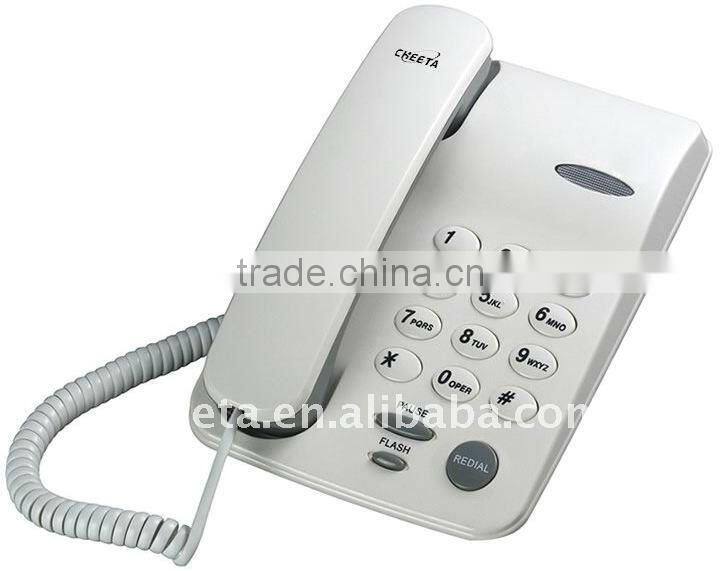 Analog wired fixed telephone headsets with rj11 plug