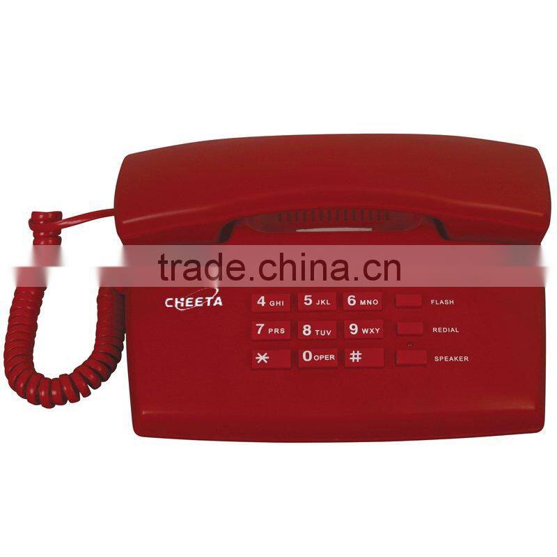 Standard telephone corded basis hotel telephone