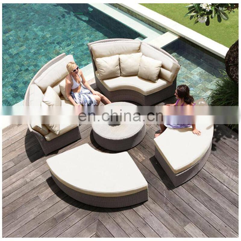 Modern Water Proof Fabric Outdoor Furniture in Garden Sets