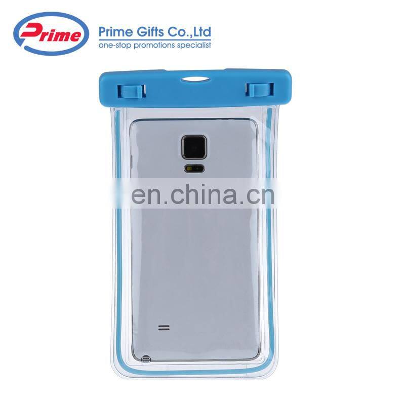 Universal Phone 7 Waterproof Cell Phone Luminous Case with Custom Logo