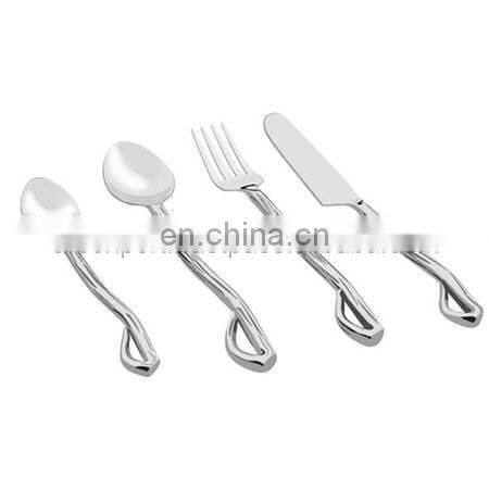 gold plated cutlery set