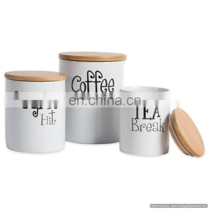 white color canister sets