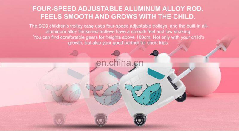 new mini suitcase luggage children's e l ectric riding suitcase