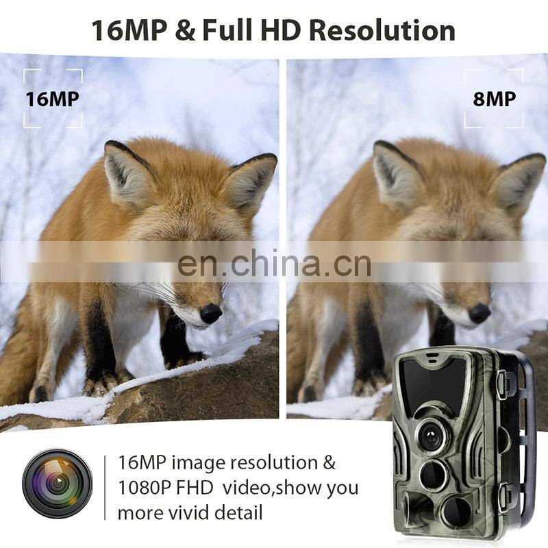 20MP Hunting Trail Camera 2g trap game camera MMS SMS SMTP for Outdoor Hunting with Night Vision HC801M