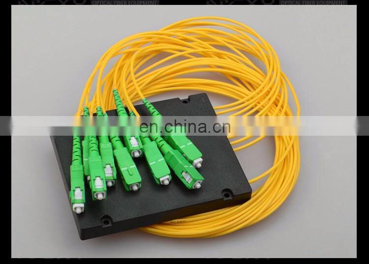 1X8 SC/APC 1310/1550 PLC Splitter Module Passive Optical Splitter with 2.0mm fiber pigtails