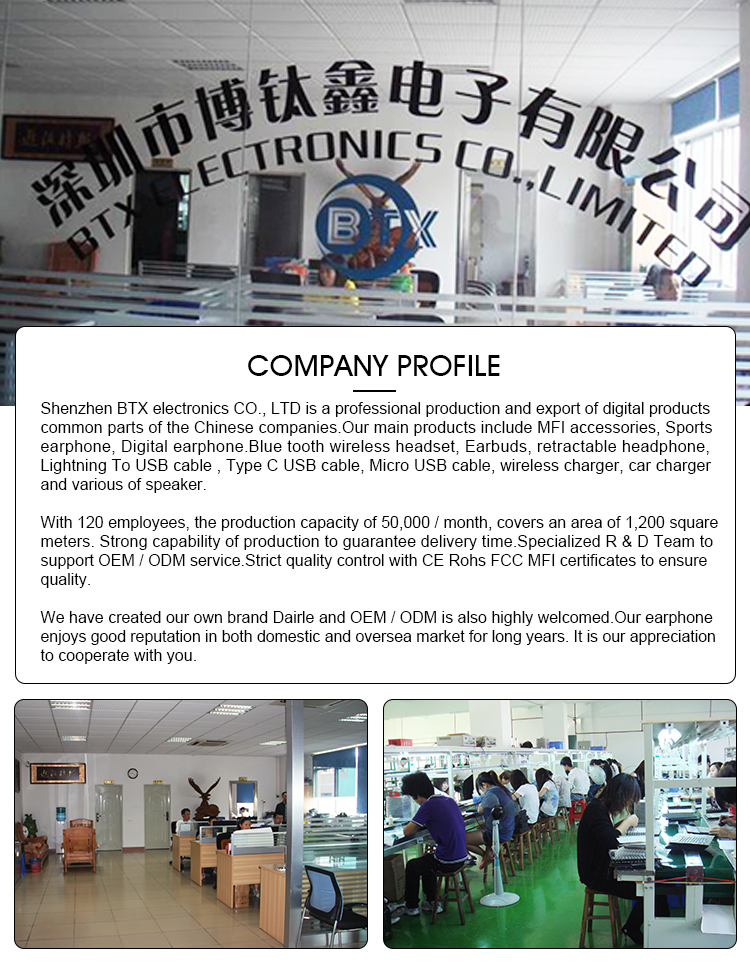 Metal material in ear earpieces voice changer earphone 3.5mm headphone jack