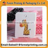 2014 hot selling clothing price tags&paper garment hang tags&paper hang tags