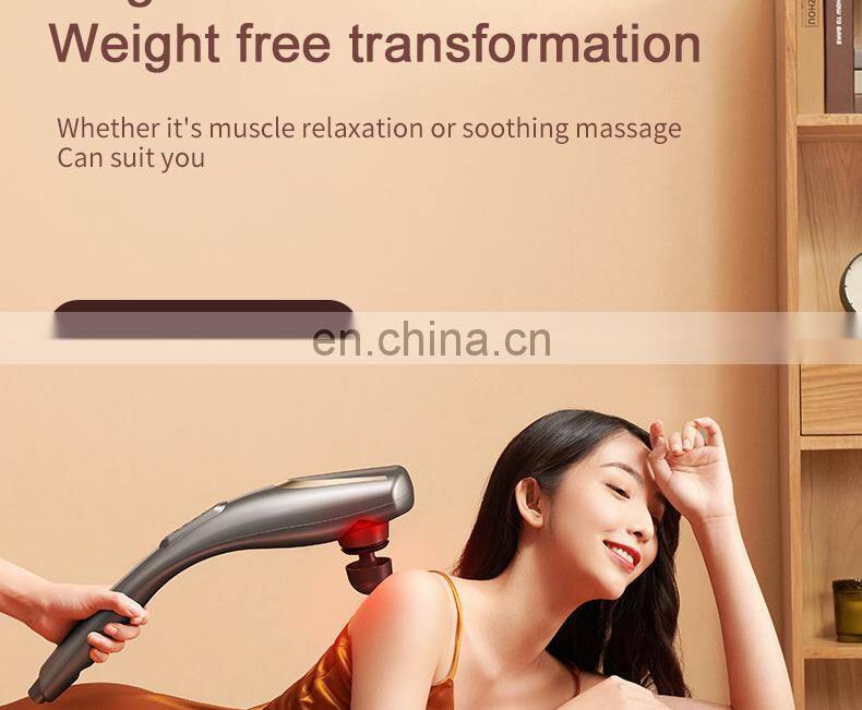 L11C High quality multifunction wireless charing massage hammer rechargeable massage stick