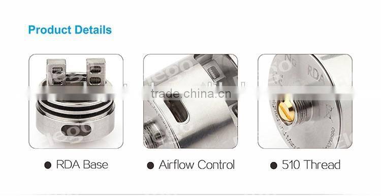 Wholesale Vaporesso Nalu RDA Atomizer with 24mm NEW DIY Tank