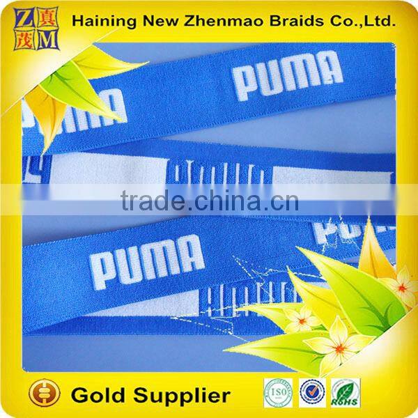 wholesale from factory strong jacquard elastic webbing strap