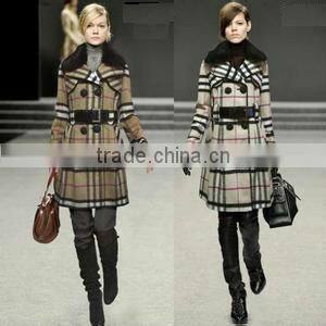 Scottish Tartan plaid Wool fabric Cloth