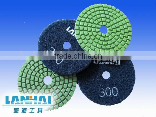 Polishing pad for sander