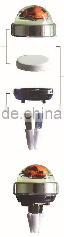 Flower Atuo Perfume Resin Clip Car Perfume