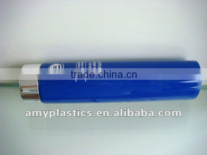 Cosmetic Extruded PE Tubes with Hot-stamping,foil hot stamping cosmetic tube
