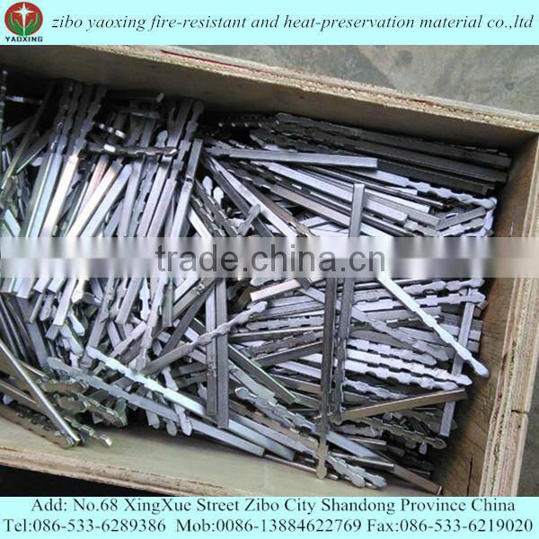 SS310 insultwist pin/washer with ceramic shape