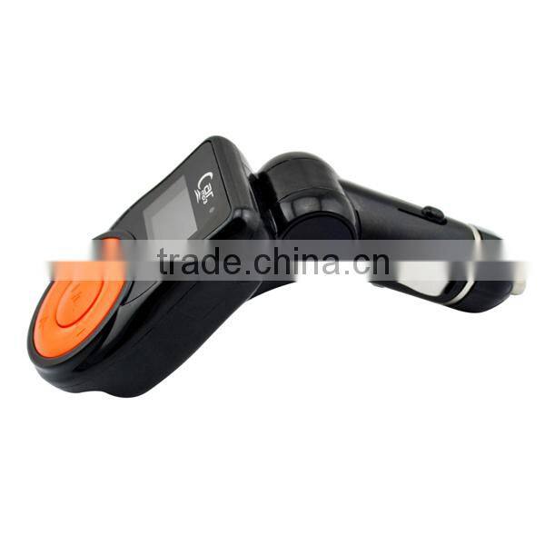 handsfree car use fm transmitter with lossless transmission