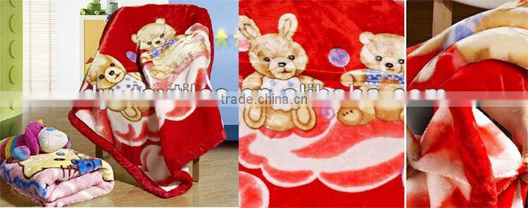 Wholesale warm soft feeling cheap animals designs blanket