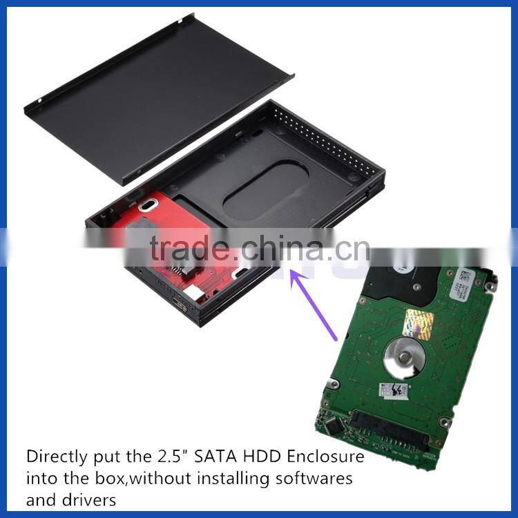 USB 3.1 Type C to 2.5" SSD HDD Enclosure Case Drive For Laptop PC Hard Dish Box For Macbook Not Including HDD SSD