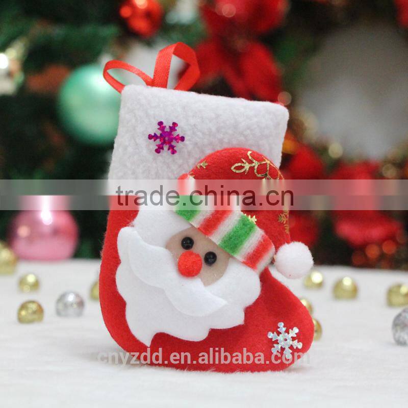 Cheap Stuffed Pendant for Christmas Tree /Wholesale Stuffed Sock Toys Decorating Christmas Tree/Soft Toy Pendant 12 cm