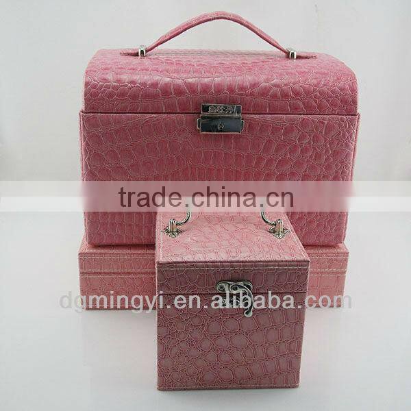 cosmetic display box with mirror