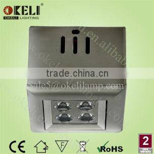 Surface mounted high power LED case lights