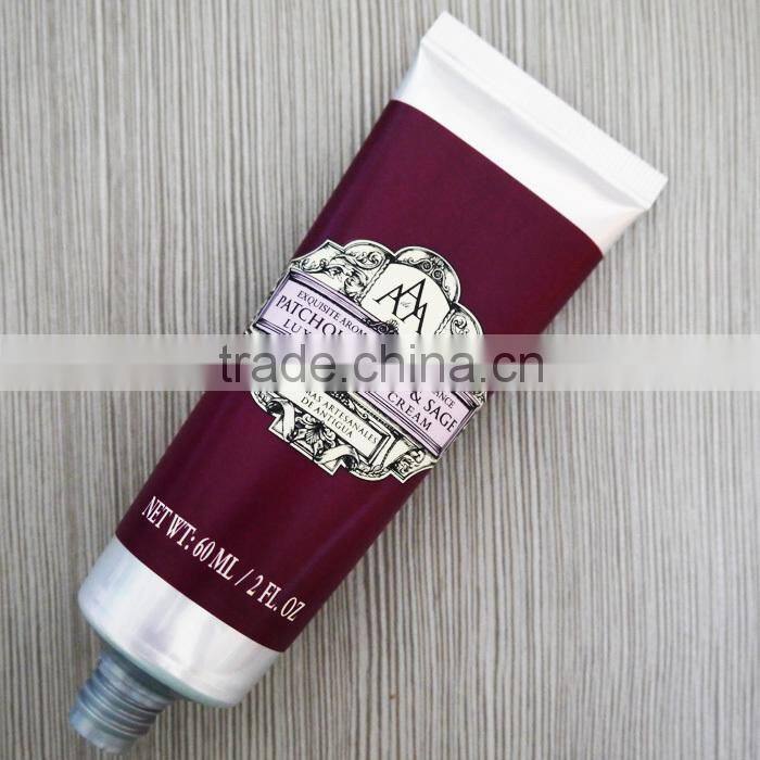 60ml plastic/aluminum cosmetic tube
