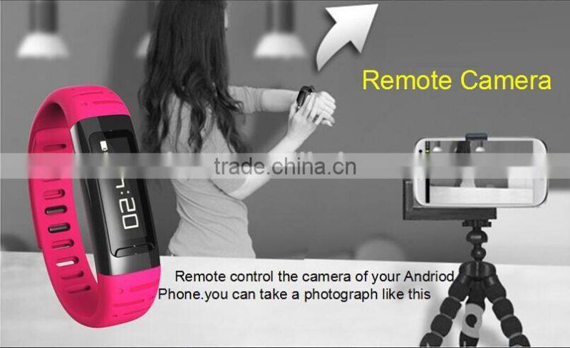 Smart Bluetooth Bracelet with Phone coming vibrate reminder