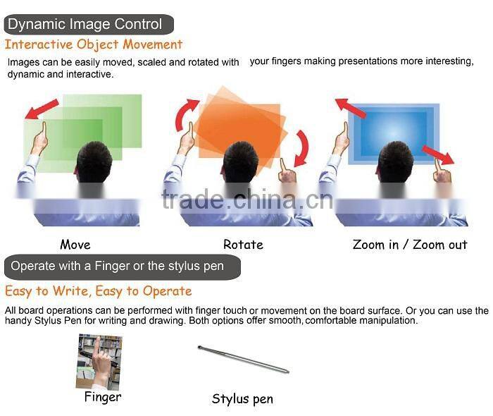 Infrared Interactive Electronic school class teaching board digital sensitive electronic white board smart classroom whiteboard