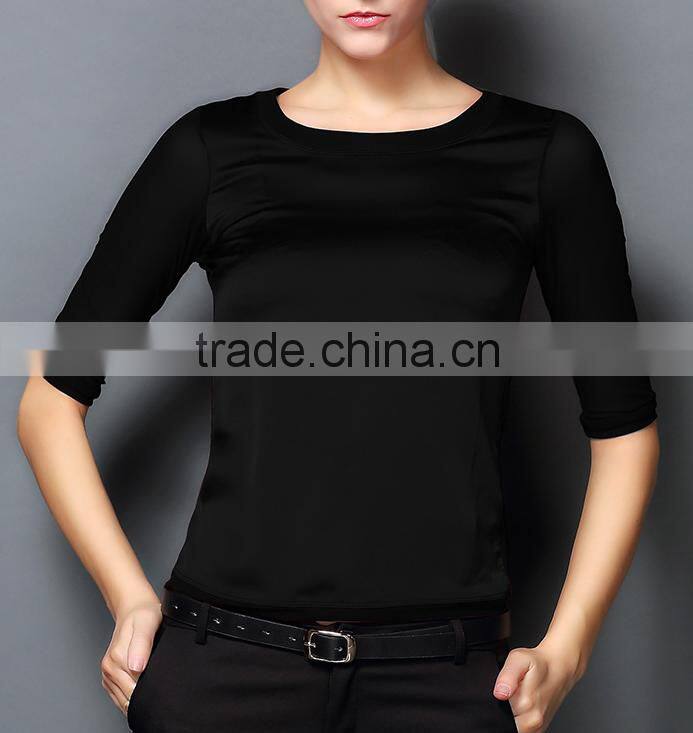 chiffon ladies blouses fashion 2016 ethnic long tunic for women