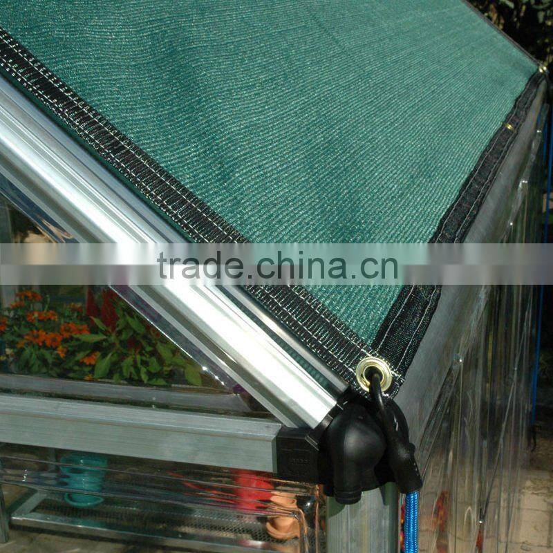 100% new HDPE dark green fence net