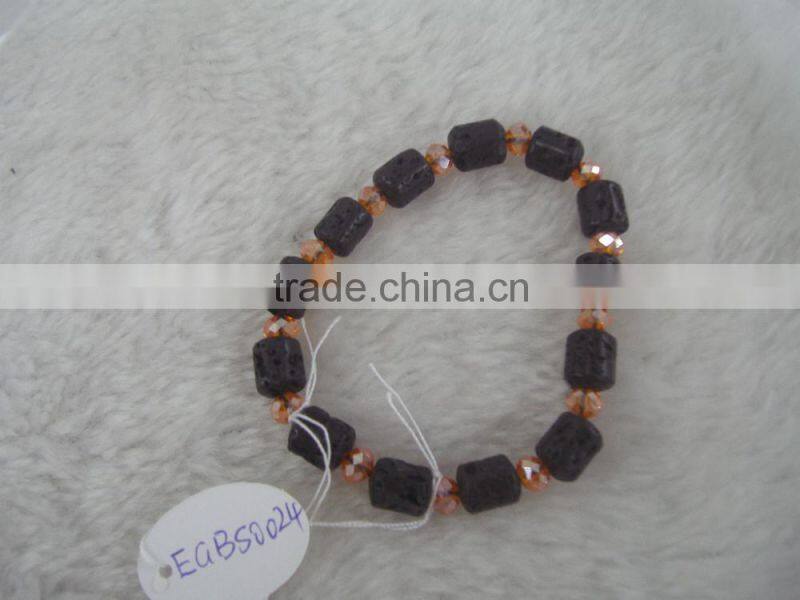 Colorful Round Beads Nature Gemstone Bracelet Wholesales