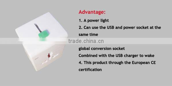 New 5v 1.0A travel charger universal plug