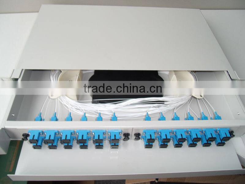 24 FC cores Slidable Rack-mount Fiber Optic Distribution Frame(ODF)