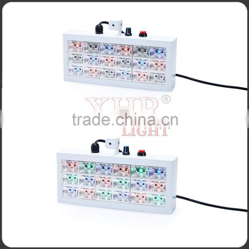 LED speed adjustable stage strobe light/sound control,auto