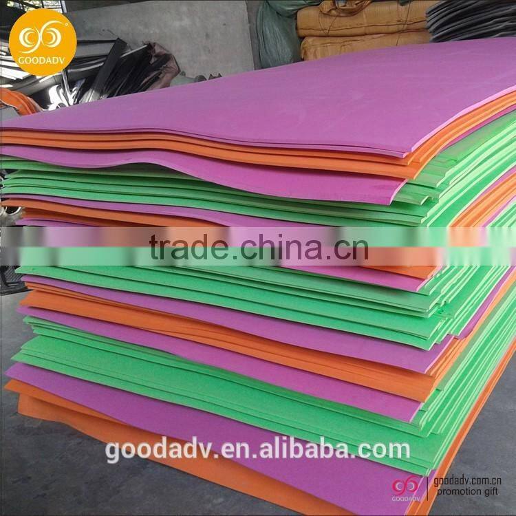 2016 New custom wholesale eva shoes material colorl eva foam sheet