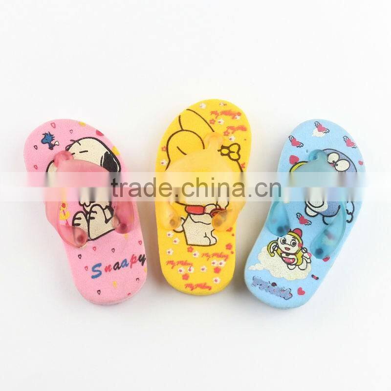 2015 eva flip flop lady fashion sandals colorful massage flip flop beach slippers