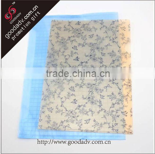 Promotion gift A4 PP clear plastic file holder/Document plastic holder